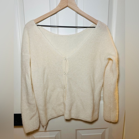 Sezane Barry Cardigan Sweater - Picture 4 of 8